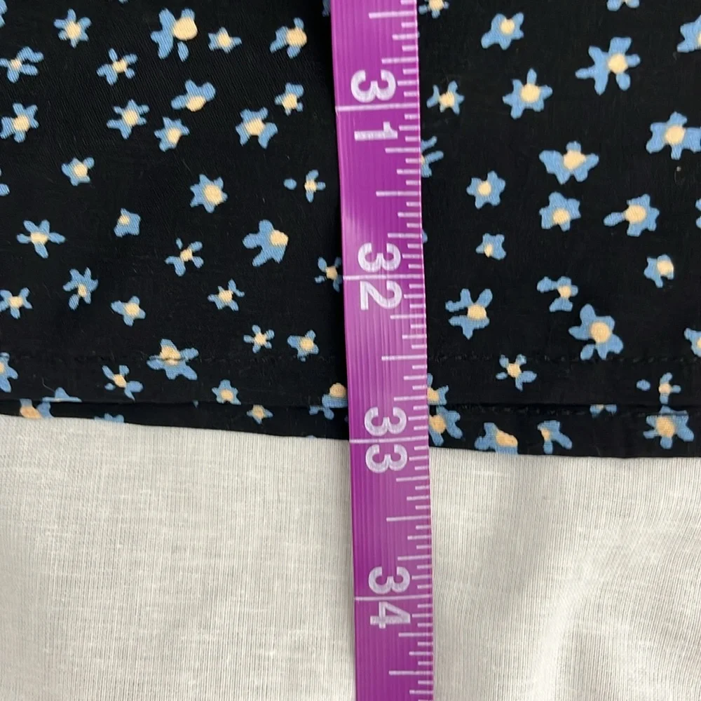 NWT Madewell Seamed Long-Sleeve Mini Dress in Ditsy Floral!!! - Picture 8 of 12